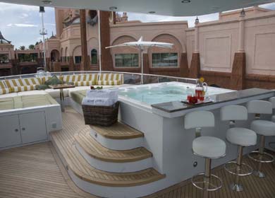 Raised Jacuzzi